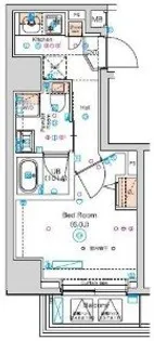 スクエアシティ横濱大通り公園AZ【1階】の間取り