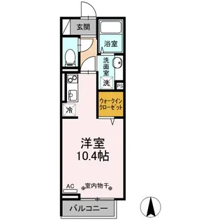 Urban Sweet III【2階】の間取り