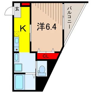GRAN DEUR東和【2階】の間取り