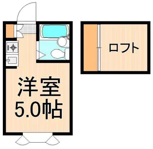 ブルーメ一ツ家【2階】の間取り