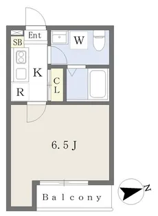 Naplus津田沼【1階】の間取り