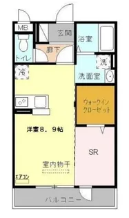 トレビナ与野本町【3階】の間取り