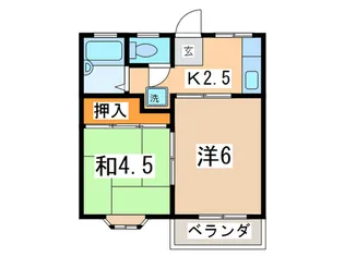 アイゼンハイム【2階】の間取り