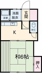 メゾンぶらんしゅA棟【2階】の間取り