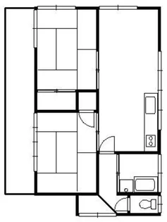 神奈川県相模原市中央区上溝【一戸建】の間取り