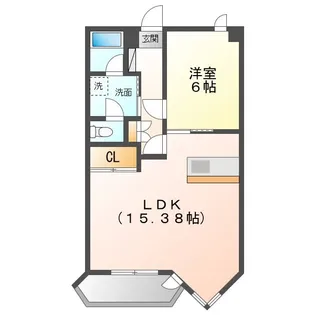 FitGarden(フィットガーデン)【1階】の間取り