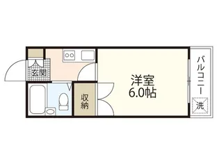センチュリー21オバラ【1階】の間取り