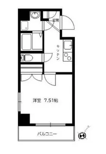Paulownia Valley take4西横浜【5階】の間取り