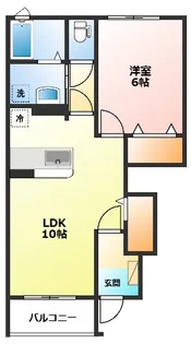 神奈川県小田原市酒匂2【アパート】の間取り