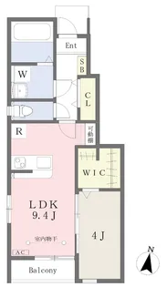 カルムSS【1階】の間取り