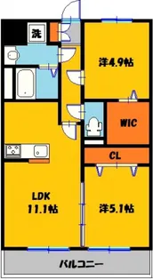 Raffine IV【2階】の間取り