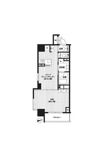 東京都台東区元浅草1【マンション】の間取り