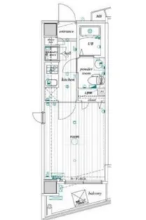 東京都江東区亀戸4【マンション】の間取り