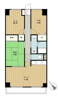 エスポワール ルーチェ【2階】の間取り