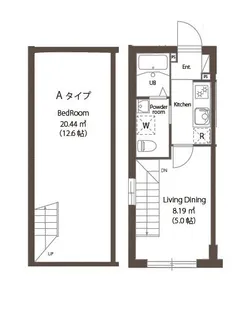 ドムス・スタイル目黒不動前の間取り