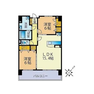 グレースマンション博多駅東【9階】の間取り
