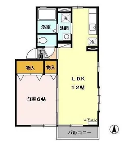 カ-サ・イオシス【2階】の間取り