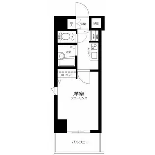 OLIO北千束【2階】の間取り