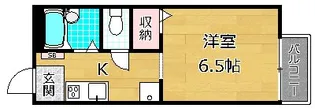ハイツANJU【1階】の間取り