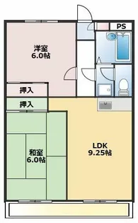 富志正第五ビル【4階】の間取り