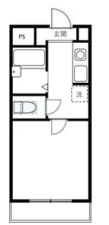 共立リライアンス豊田D棟【1階】の間取り