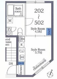 ラフィット白金【4階】の間取り
