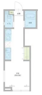 Ferio nishiarai 弐番館【2階】の間取り