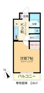 CASA SUMIKO【2階】の間取り