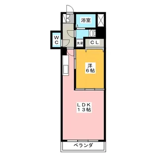 パルクメゾン鶴舞公園【2階】の間取り
