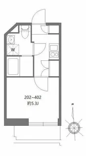 シティウォーク練馬【2階】の間取り