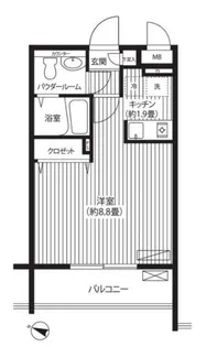 プロスパー下井草【2階】の間取り