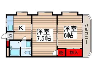 ユーホリアT【3階】の間取り