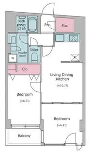 アーバンパーク代官山I【3階】の間取り