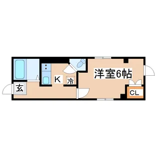 ファーストビル【5階】の間取り