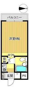 南本郷町Aハウス【2階】の間取り