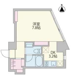 クーカイ・テラス恵比寿【3階】の間取り