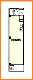 コーポヒーロ【1階】の間取り