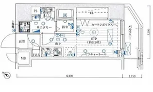 ル・リオン大塚【5階】の間取り