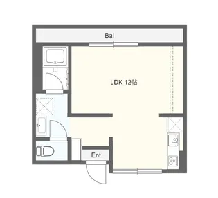 M.M.36【4階】の間取り