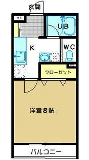 シャイデックIII【2階】の間取り