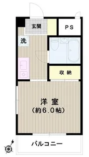 マンション米田【2階】の間取り