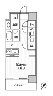 ジェーエムエフレジデンス町田【5階】の間取り