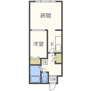 ノースグランデ30【4階】の間取り