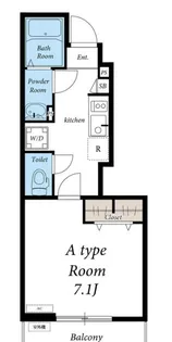リブリ・ブランカ【1階】の間取り