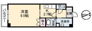 クレール光が丘【5階】の間取り