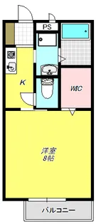ヴェルデ久末I【1階】の間取り