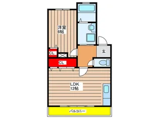 フジエコ-ポ【1階】の間取り