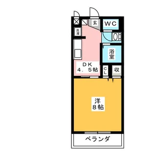 グラシアス【1階】の間取り