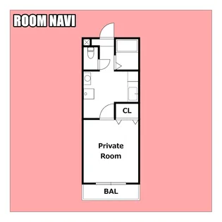 オリエンタルハイツ【1階】の間取り