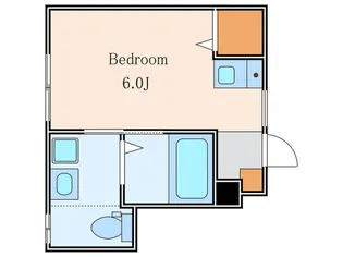 アーバン下北沢【1階】の間取り